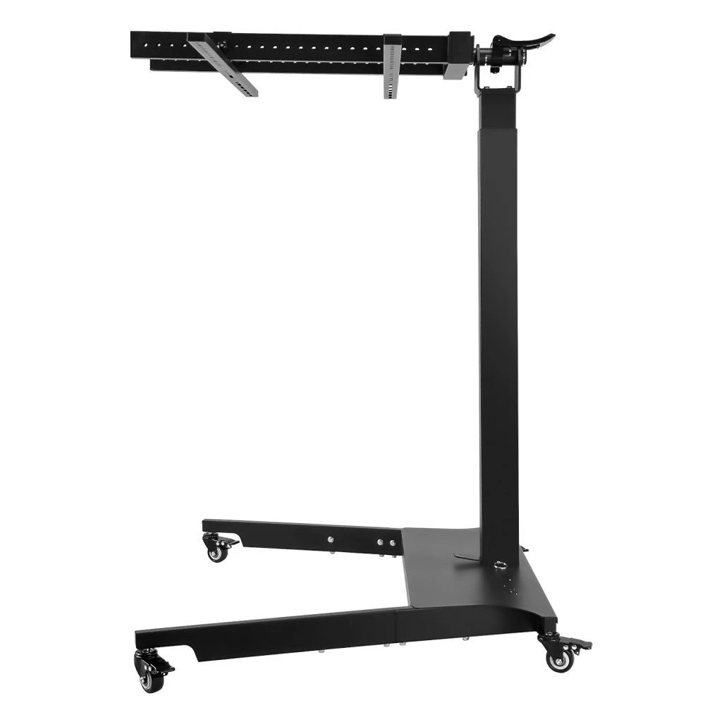 stojan-mito-light-lift-stand-max-10 MITO LIGHT® Lift Stand Max – detail plynulého zdvíhacieho mechanizmu a uchytenia panelu, pohľad spredu